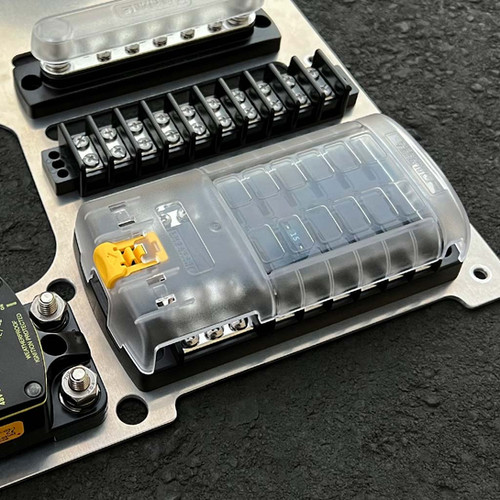 Blue Sea Fuse Block with Cover 75Built