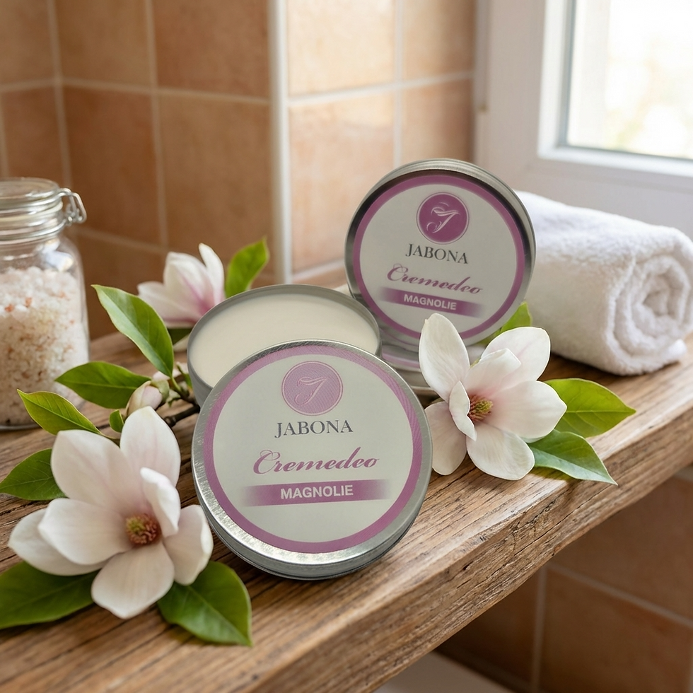 Thumbnail: Cremedeo Magnolie, Seifenmanufaktur Jabona, natürliches Deo