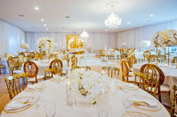 Ballroom in Cypress, TX with Chandelier