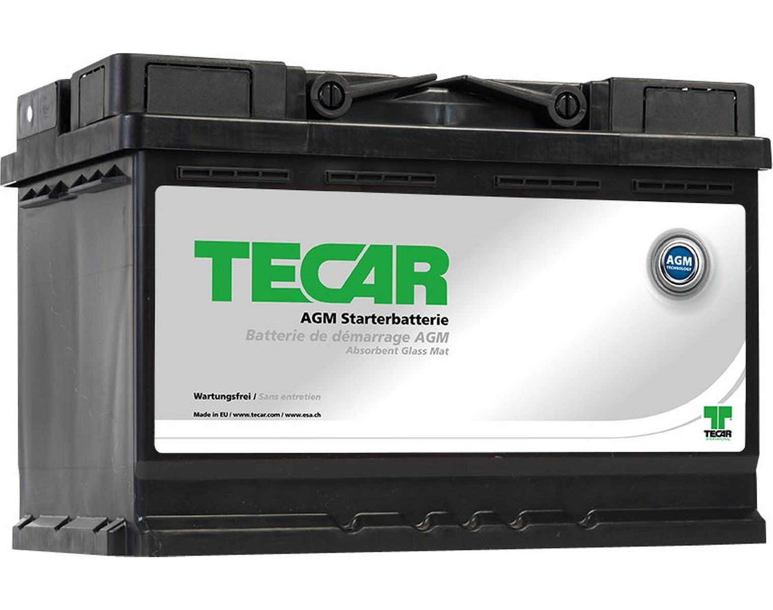 TECAR Starterbatterie 12 V 57001 70Ah AGM H6