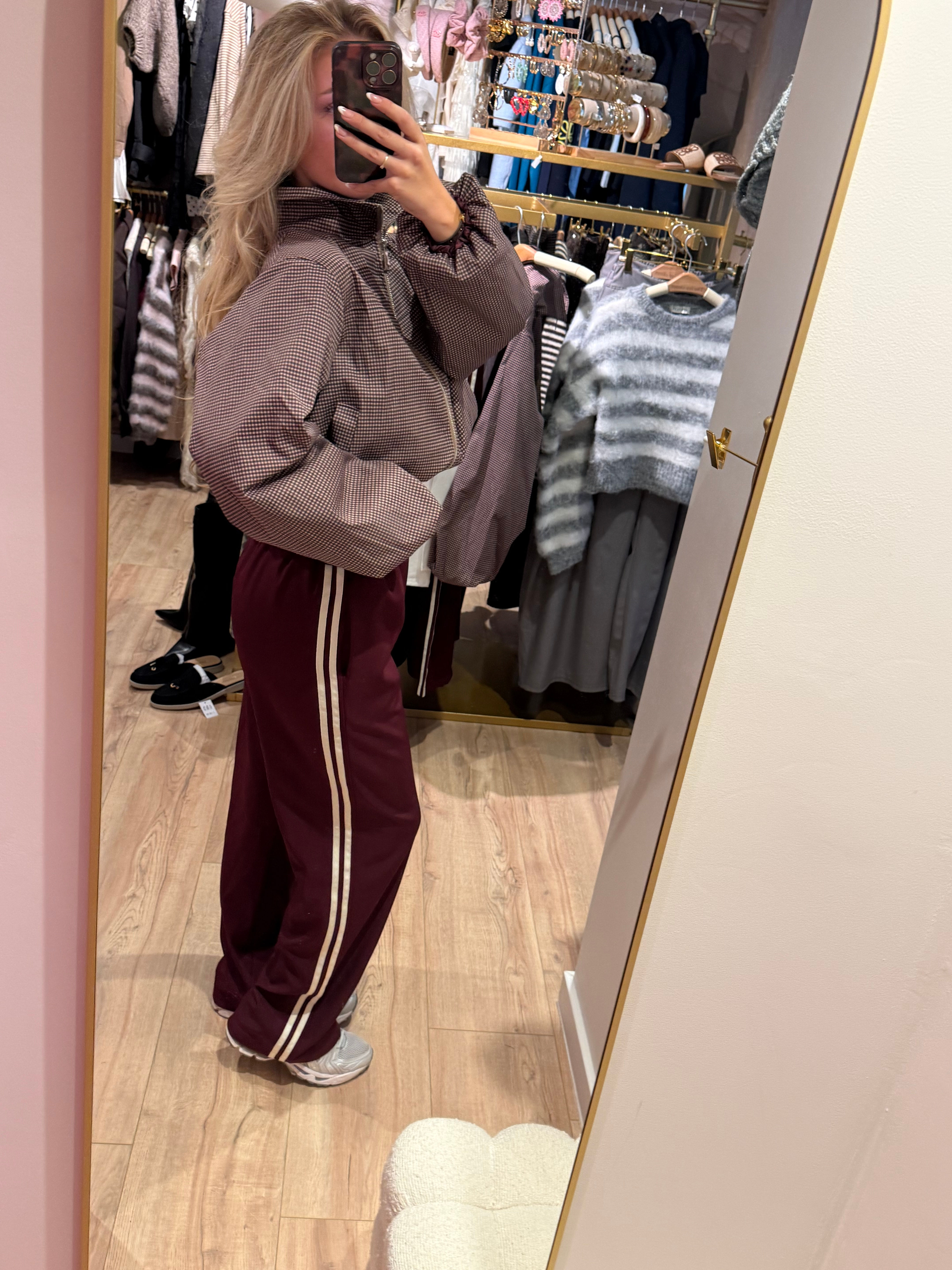 Cleo pants - Bordeaux