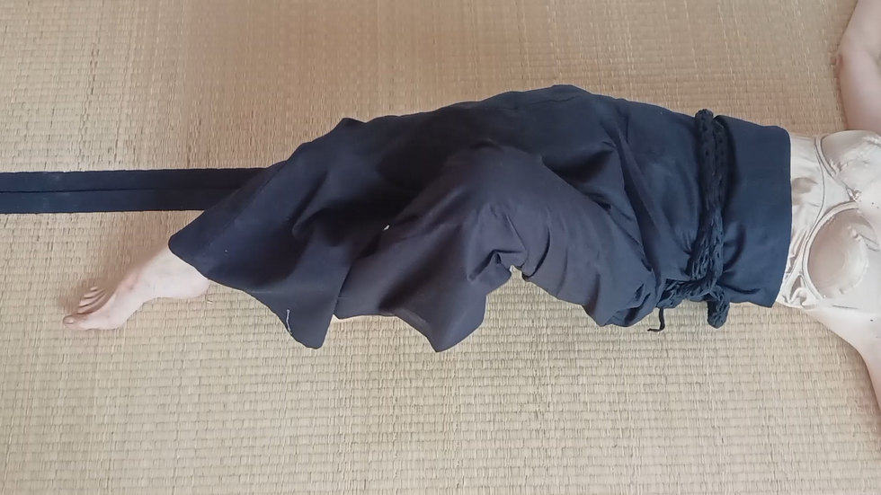 Miniatura: calça dobradura