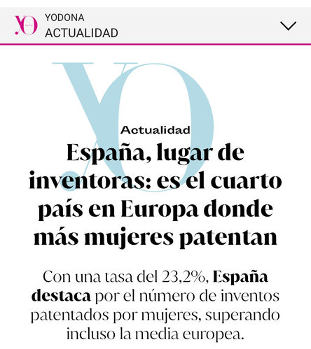 Inventoras en España