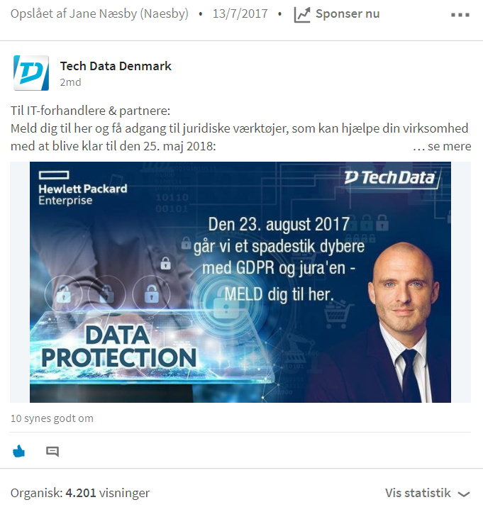 Tech Data_opslag GDPR Event August 2016