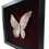 Thumbnail: Framed Silver/Red Melissa Butterfly Art Gift