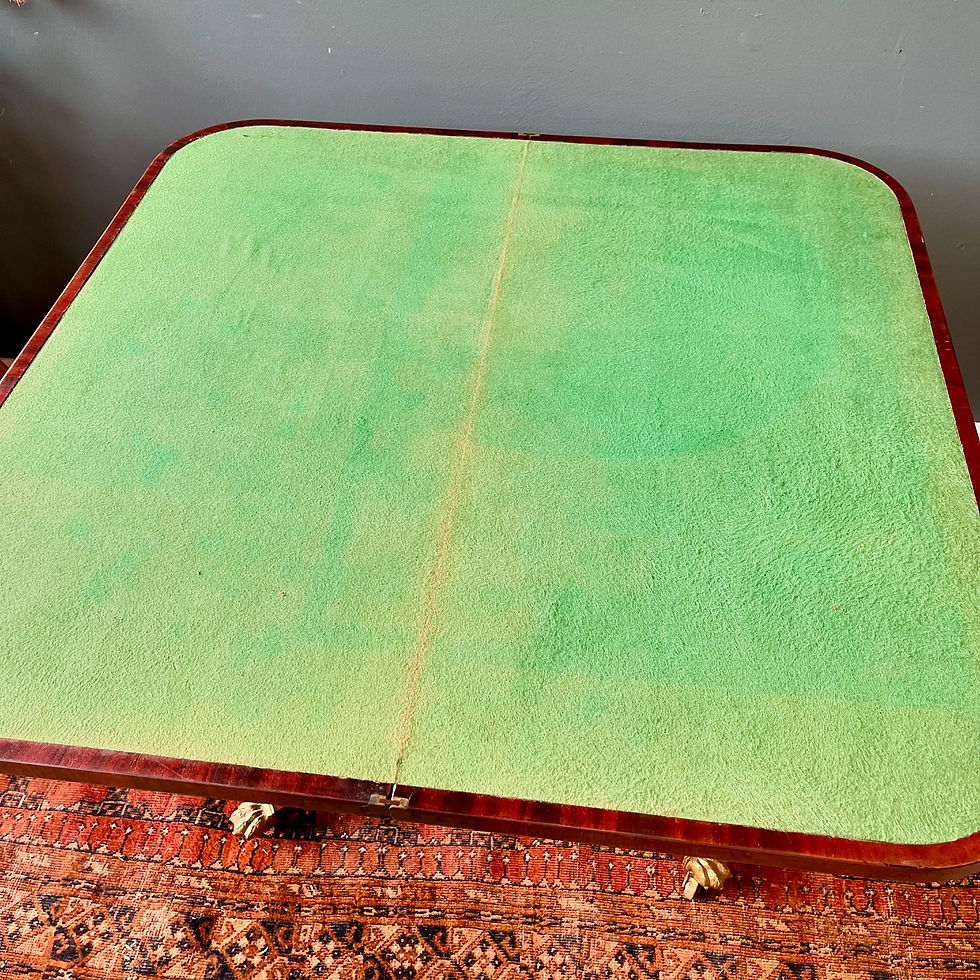 Thumbnail: 19th century fold over card table
