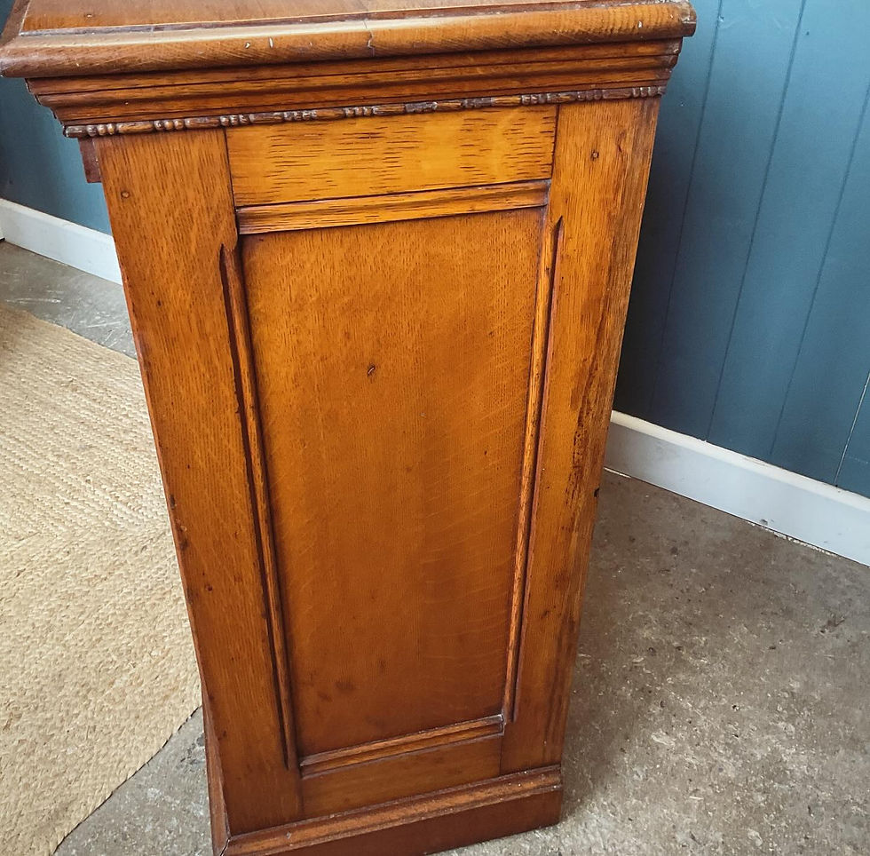 Thumbnail: 19th century oak filing cabinet