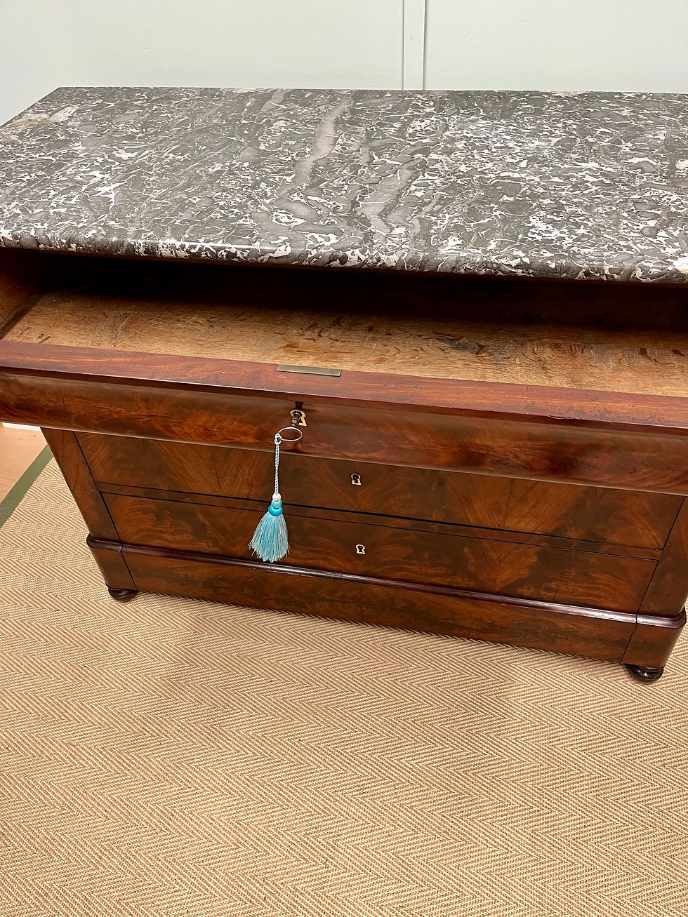Thumbnail: 19th century French Louis Philippe chest of drawers
