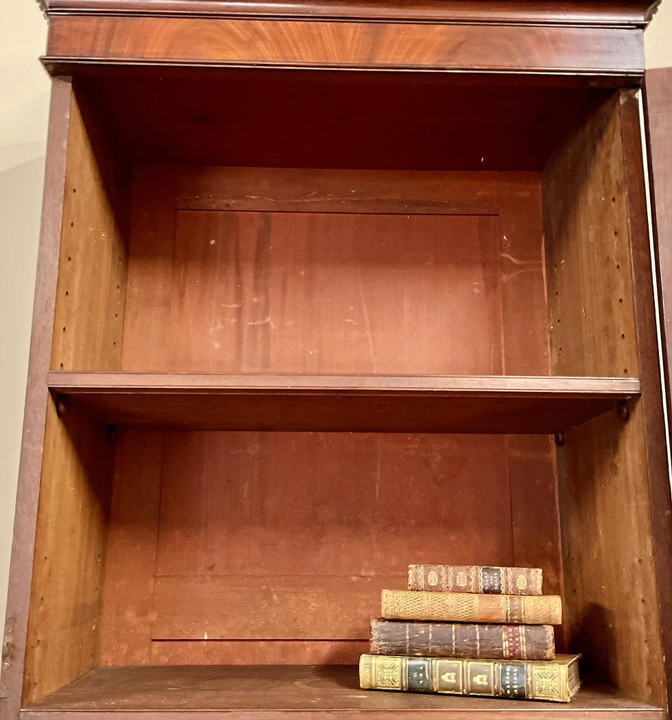 Thumbnail: 19th century mahogany bookcase