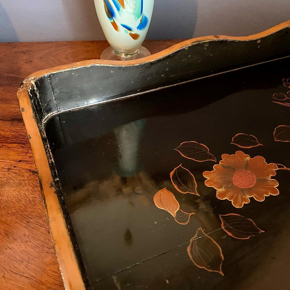 Thumbnail: Edwardian Japanese lacquered trays