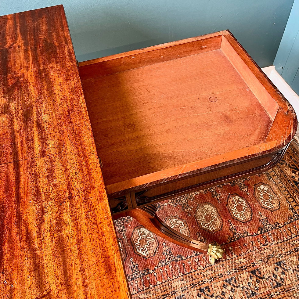 Thumbnail: 19th century fold over card table