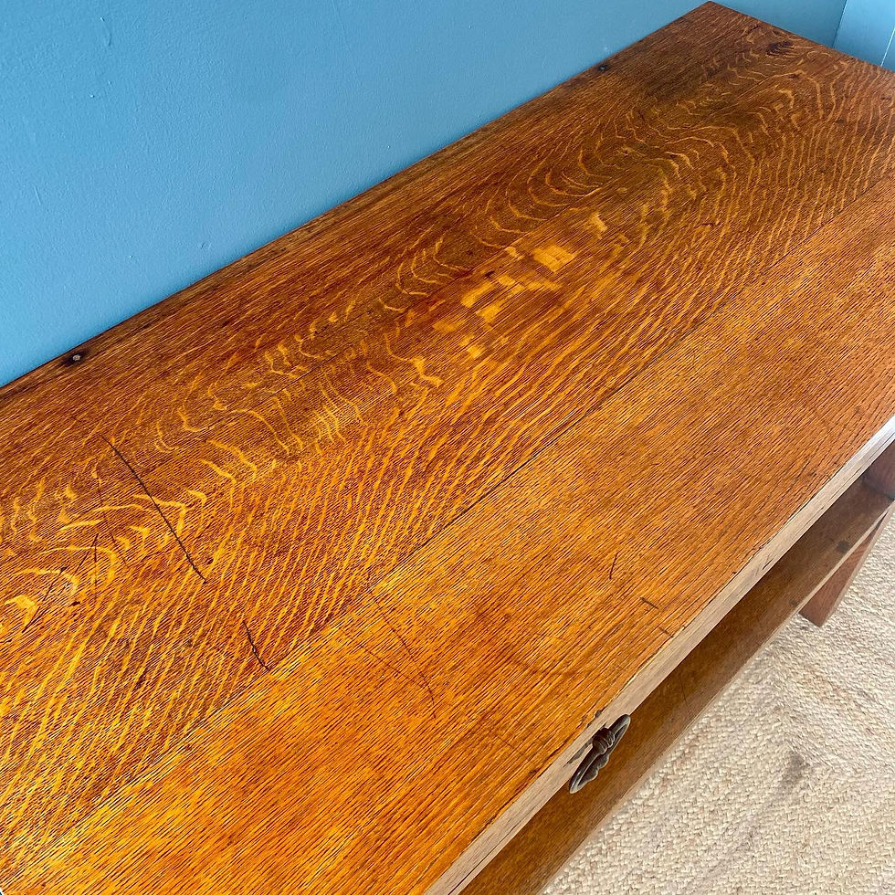 Thumbnail: Arts and crafts oak sideboard