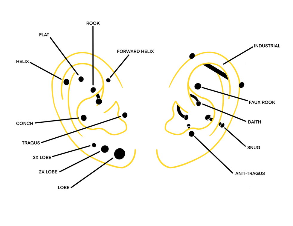 ear piercing guide