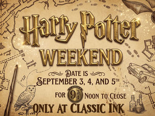 Harry Potter Tattoon Flash