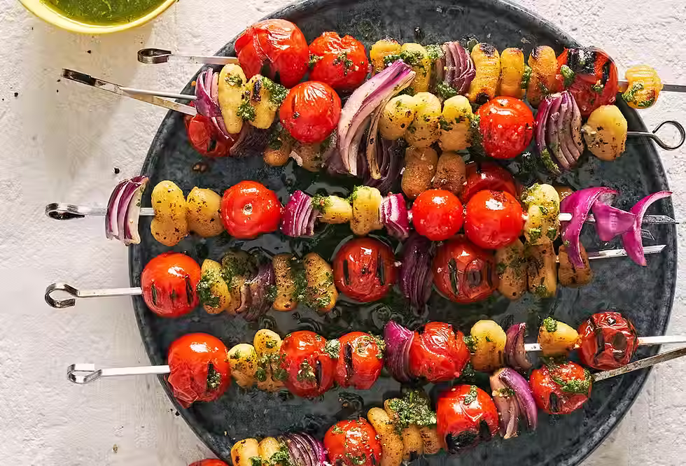 Tomato Gnocchi Kabobs