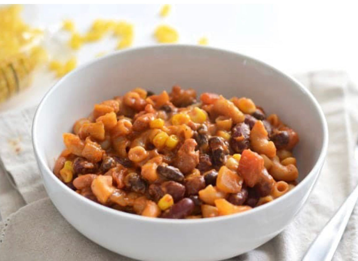 Vegetarian Chili Mac