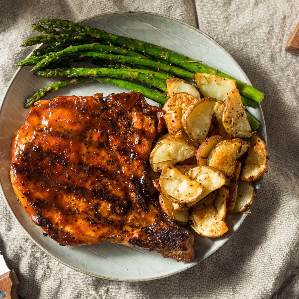 Bone-In Grilled  Pork Chops