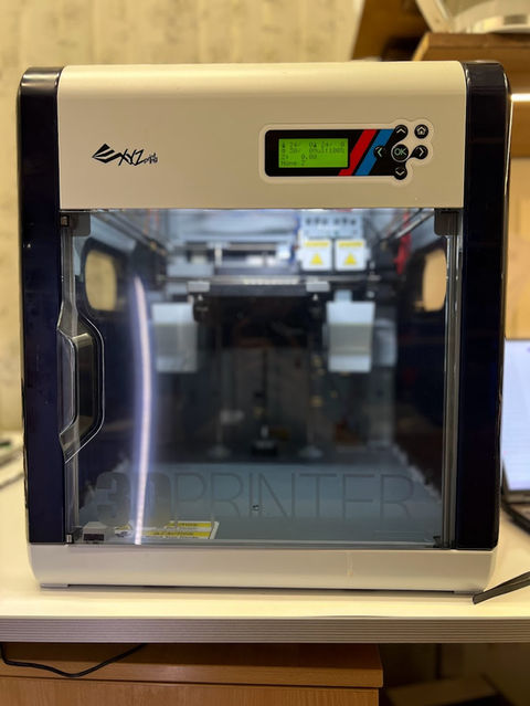 XYZ da Vinci
- Programmatūras pariestatīšana uz atverto firmwari ( Marlin )
- Kalibrēšana