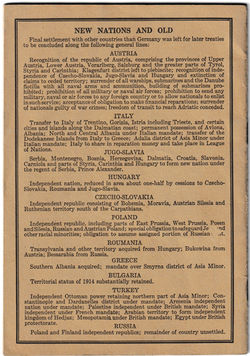 Boundaries of Old and New Nations