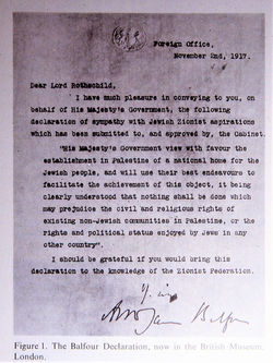Balfour Declaration