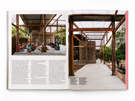 Babassu Harvesters Center, Estúdio Flume. Published in The Architectural Review, No. 1509, March 2024. Project photography by Maíra Acayaba.