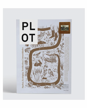 Feature on Estúdio Flume, PLOT Especial Nº 21. Editorial design and image source: Revista PLOT.