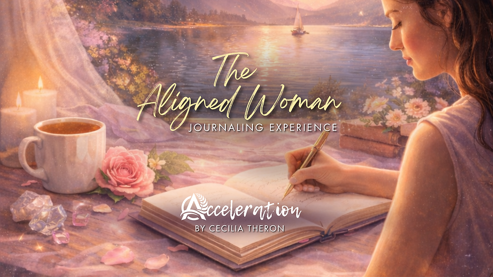 The Aligned Woman Journaling Experience