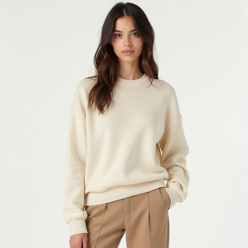 Cashmere Crewneck Sweater