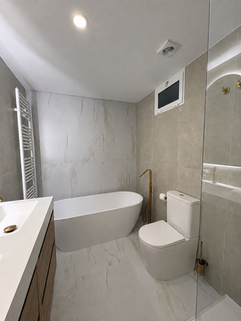Baño reformado en vivienda de Ruzafa Valencia