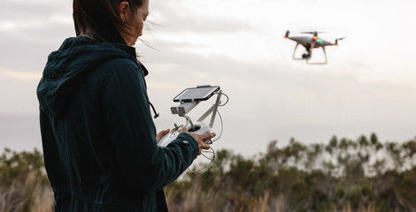 flying drone