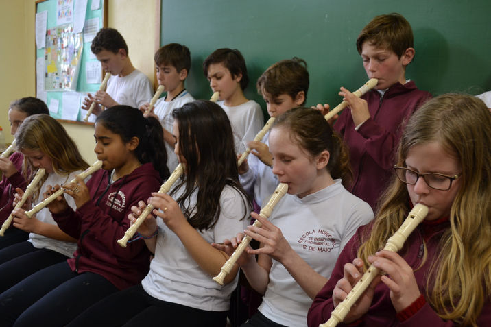 Inclusão e cooperação através do ensino da música
