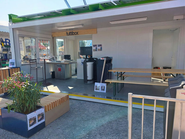 stand d'exposition