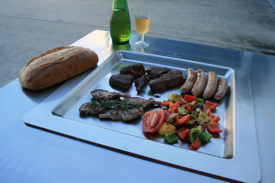 grillades en plein air