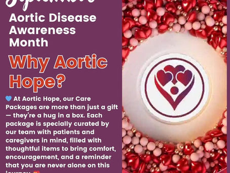 Why Aortic Hope? Carepackages!