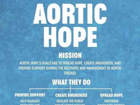 Aortic Hope has Partnered with Annapolis Blues for the Month of September