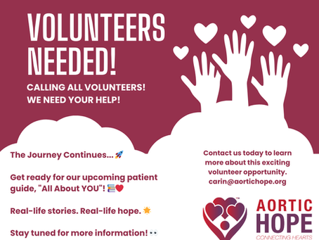 📣FINAL CALL ! 📣
ALL VOLUNTEERS!