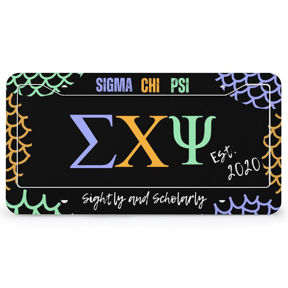 Double License Plates, SCP, EXY