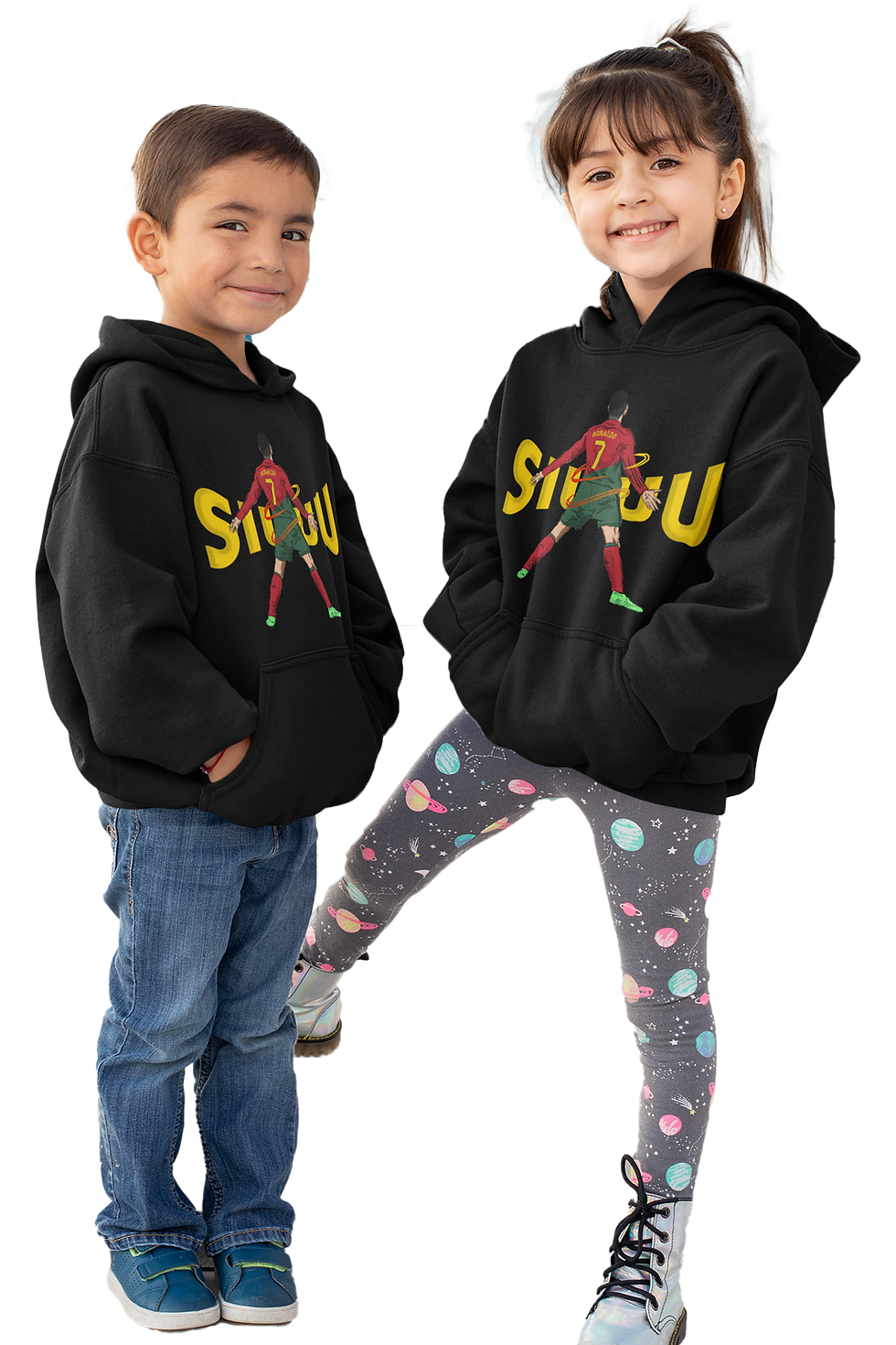 Ronaldo Inspired Siuuu Hoodie