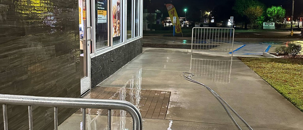 Mcdonalds Mobile Alabama Pressure Washing