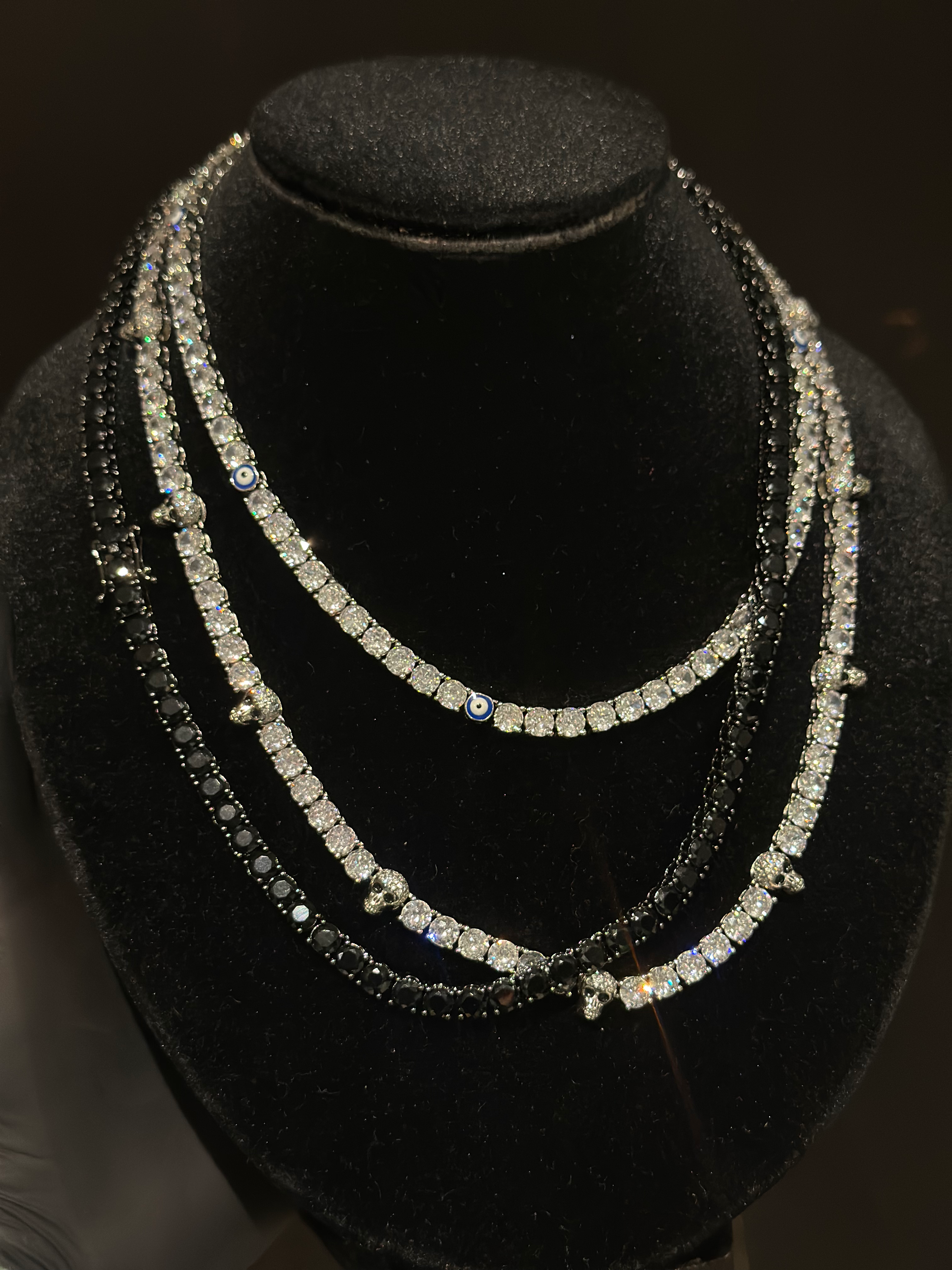 Gargantilla / Cadena Tennis ICED Premium