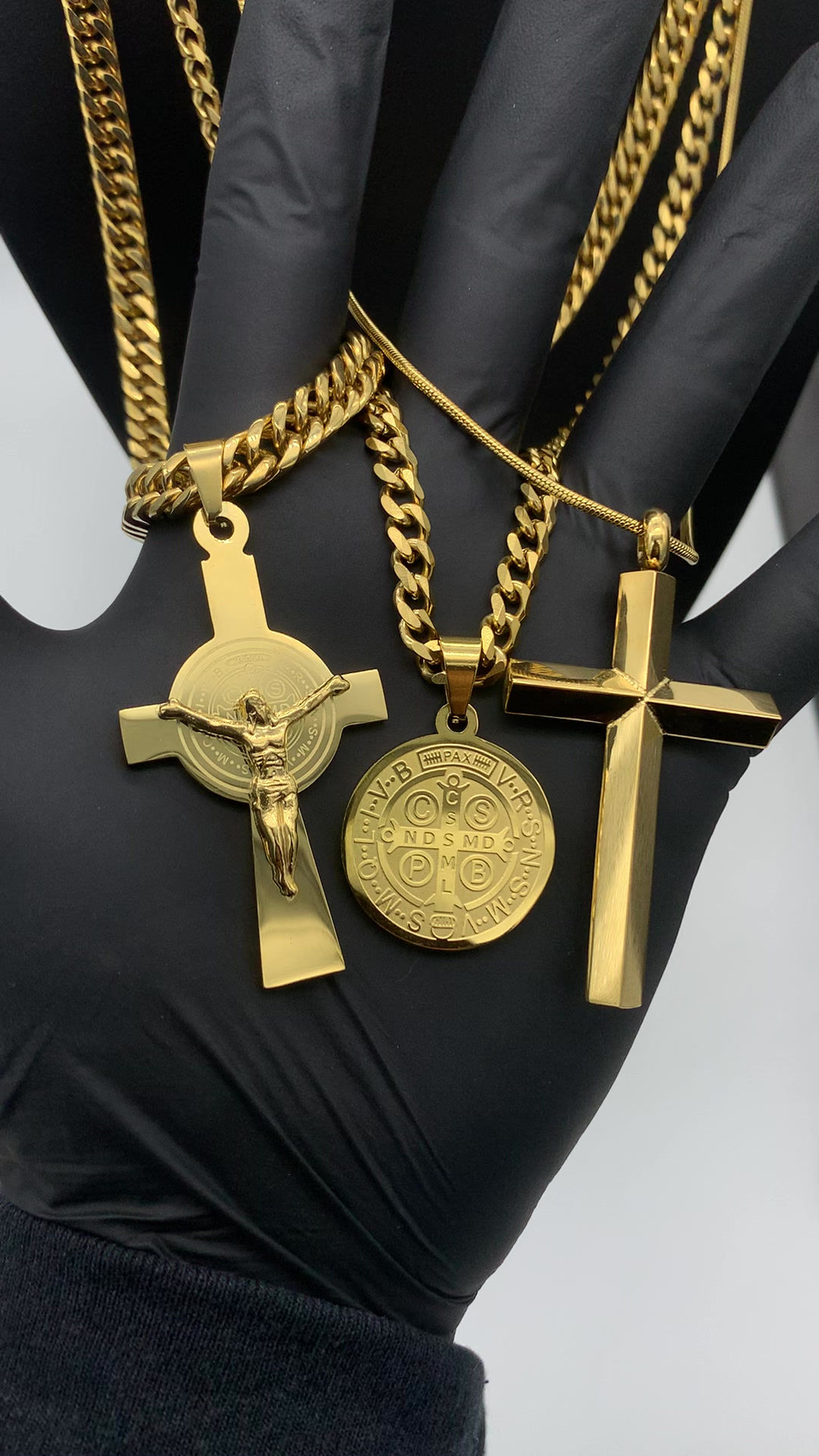 Juegos Cadena + Dije Religioso