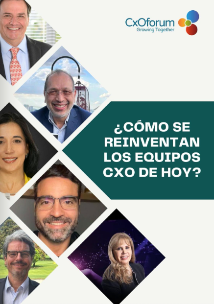 Portada de la revista Growing Together, edición No. 18: ¿Cómo se reinventan los CxO de hoy?