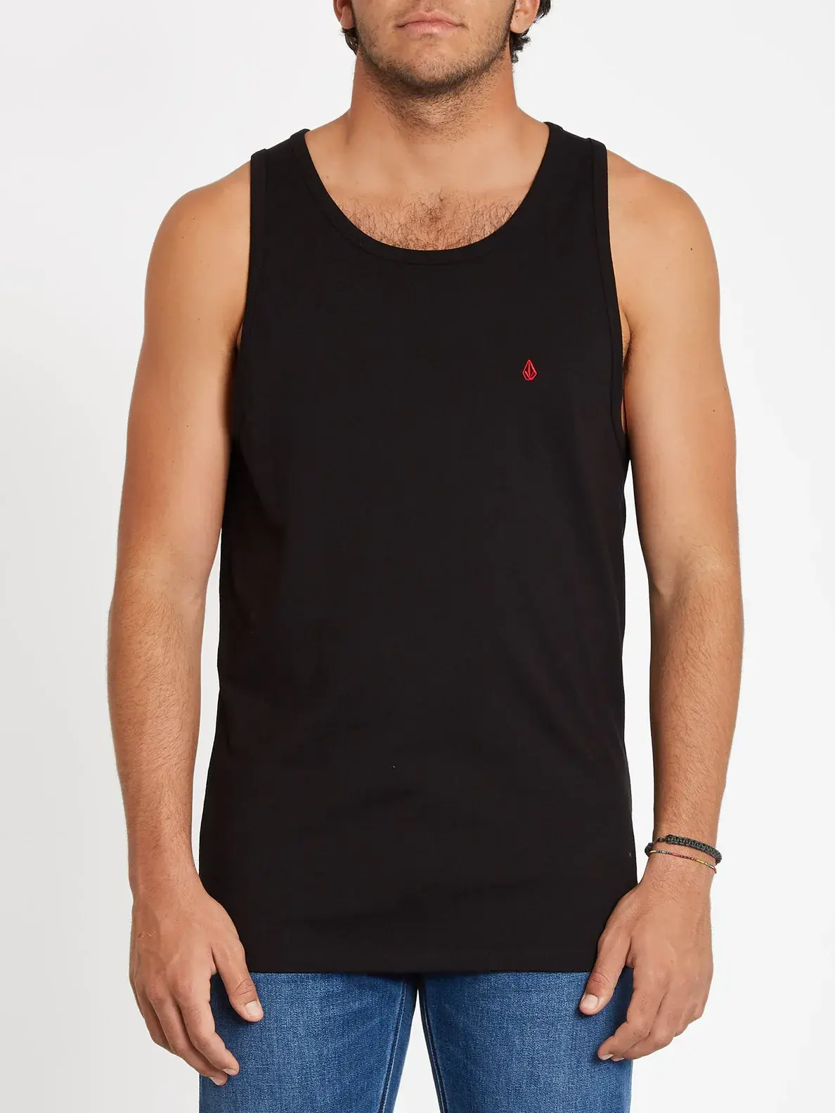 CAMISETA SIN MANGAS STONE BLANKS - BLACK