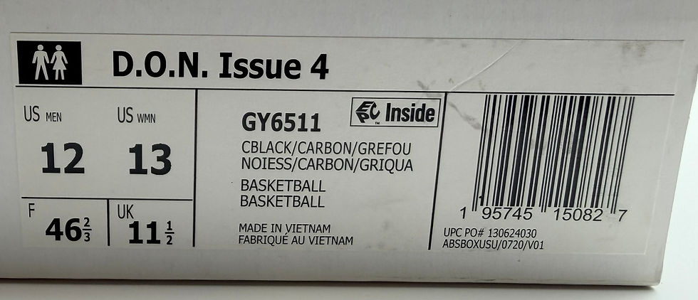 Adidas D.O.N. Issue 4 Basketball Shoes - MM-SHOE-0001