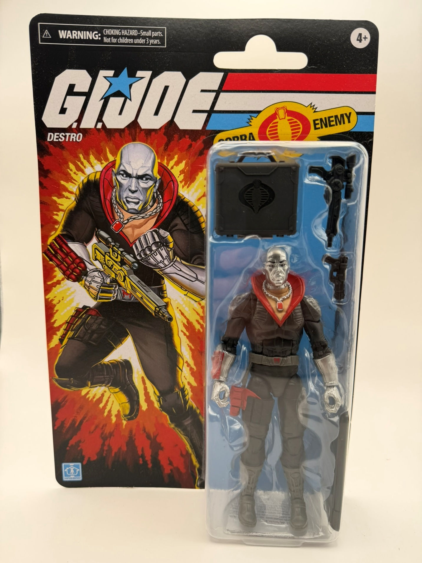 G.I. Joe Retro Destro Carded Figure - TY-MOC-0002
