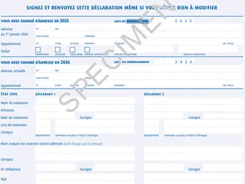 La déclaration d'impôt