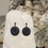 Miniature : D'Ame bijoux en liège et acier inoxydable boucles d'oreilles noires en liège Made in France