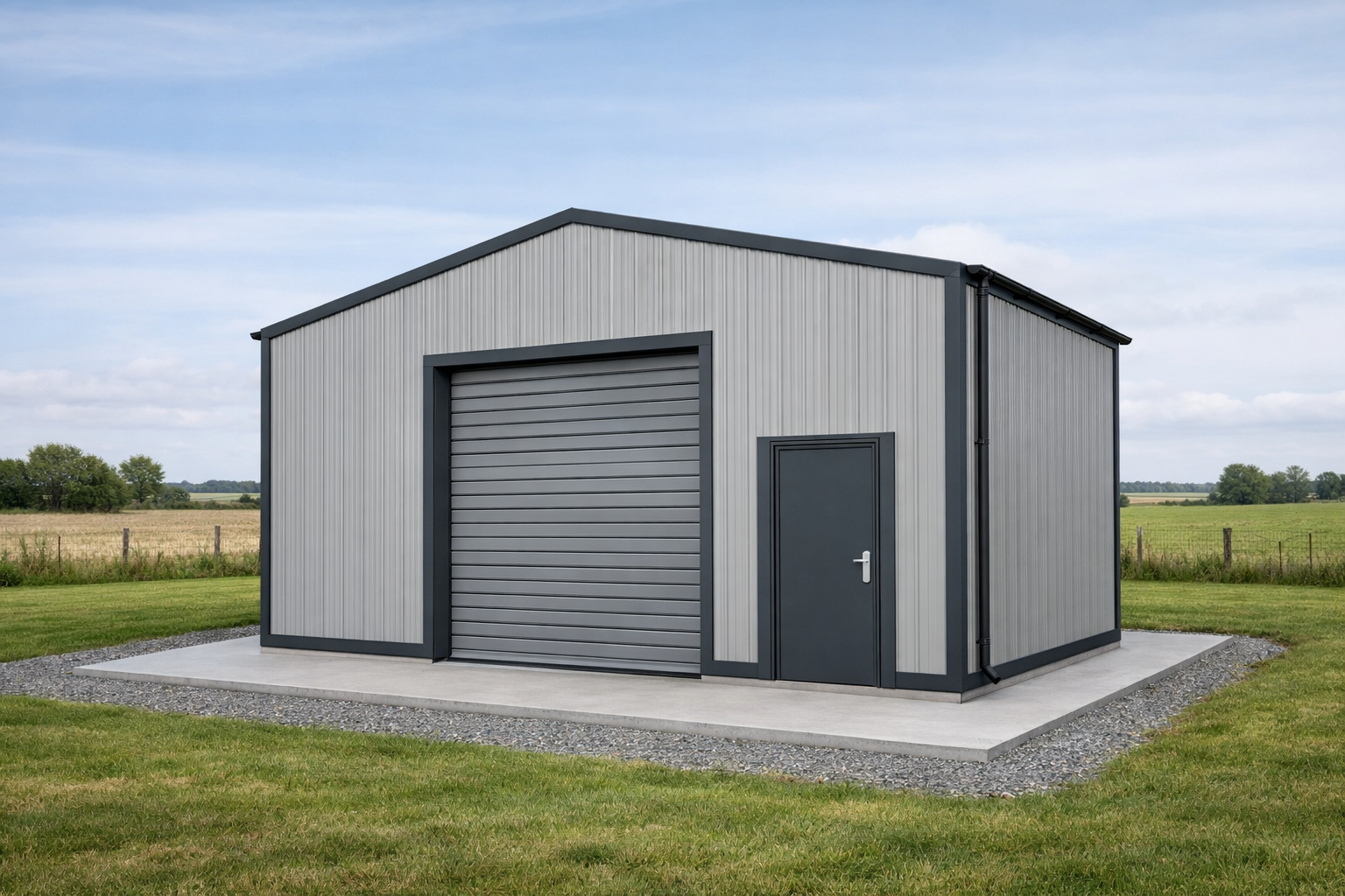 8m Portal Frame Building (Prefab Kit)