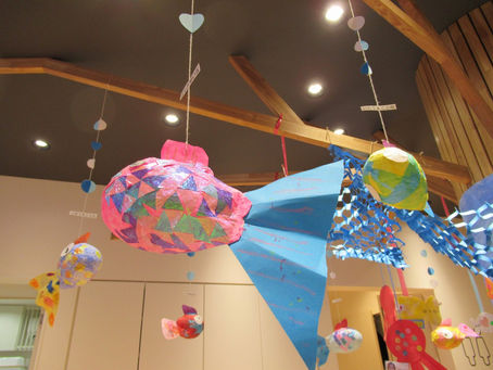 夏のキラキラ遊びルーム・運動会練習