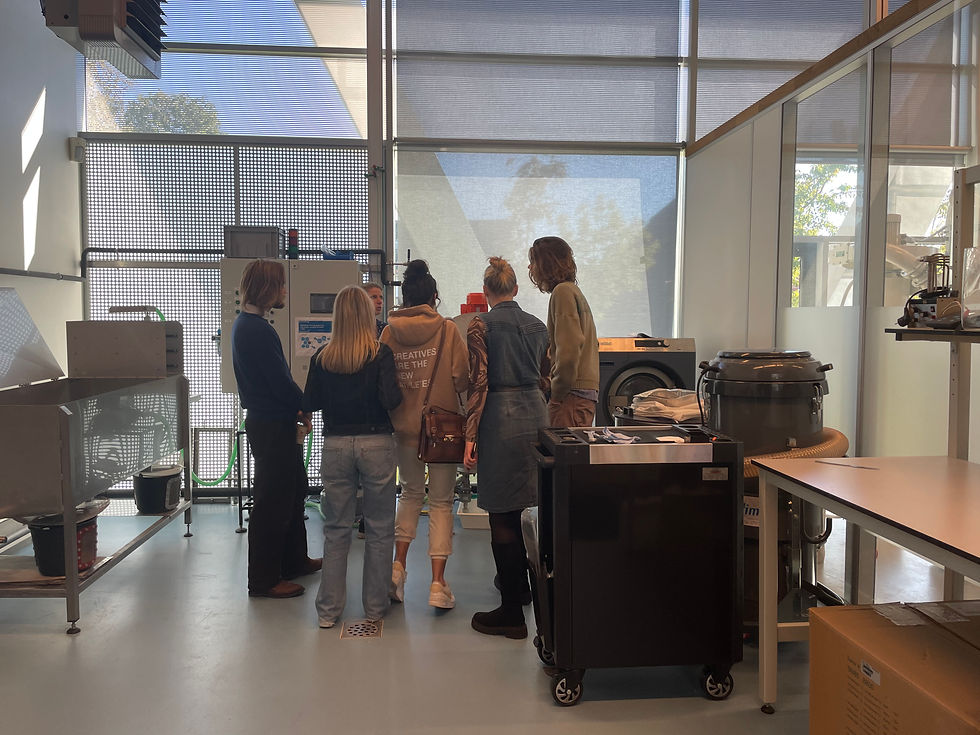 Bezoek Lectoraat Circulair Plastic NHL Stenden